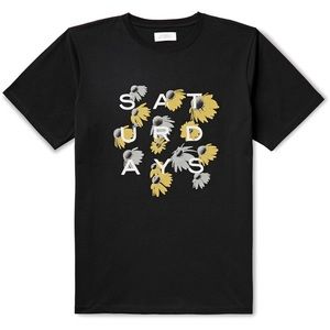Saturdays NYC Daisy Grid TShirt